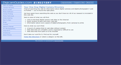 Desktop Screenshot of directory.digicamguides.com